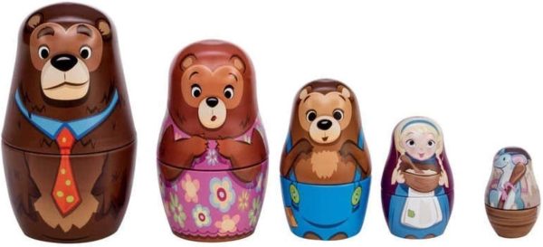 SCHYLLING Dolls Nesting Goldilocks. 1 EA