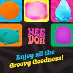 Schylling NeeDoh SplootSplat -The Splat That Sploots - Sensory Toy to Squish. Squeeze. and Pull - Ages 3 and Up - Color May Vary; One Per Pack